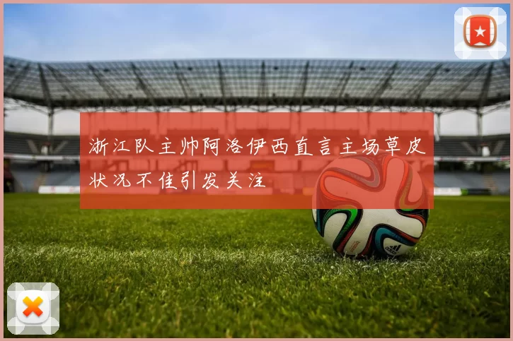 浙江队主帅阿洛伊西直言主场草皮状况不佳引发关注
