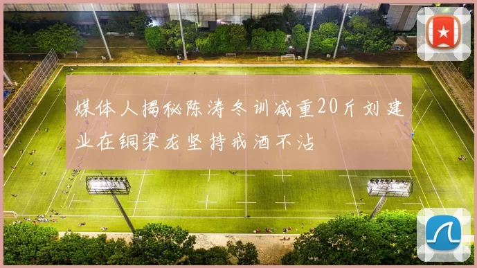 媒体人揭秘陈涛冬训减重20斤刘建业在铜梁龙坚持戒酒不沾